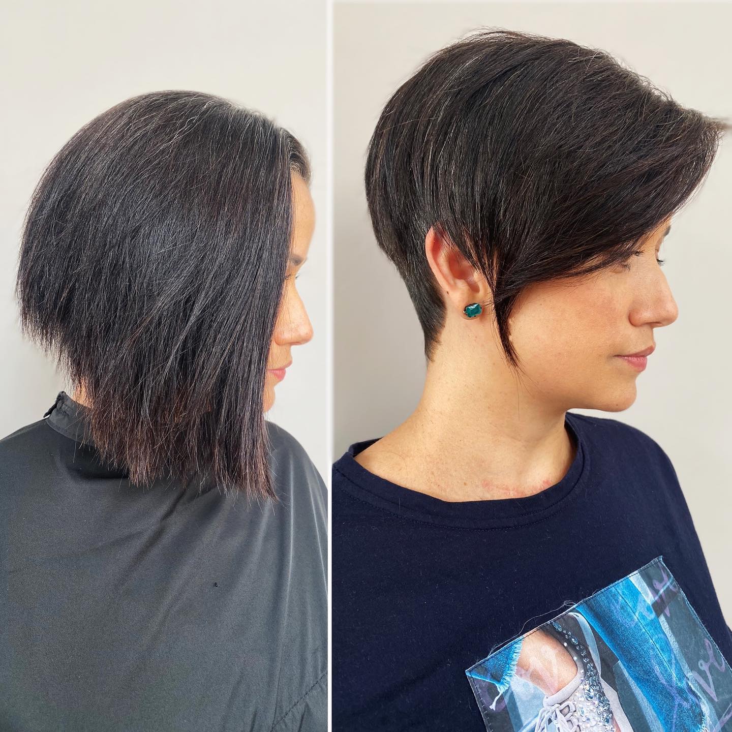 Tapered Pixie for Thick Coarse Hair